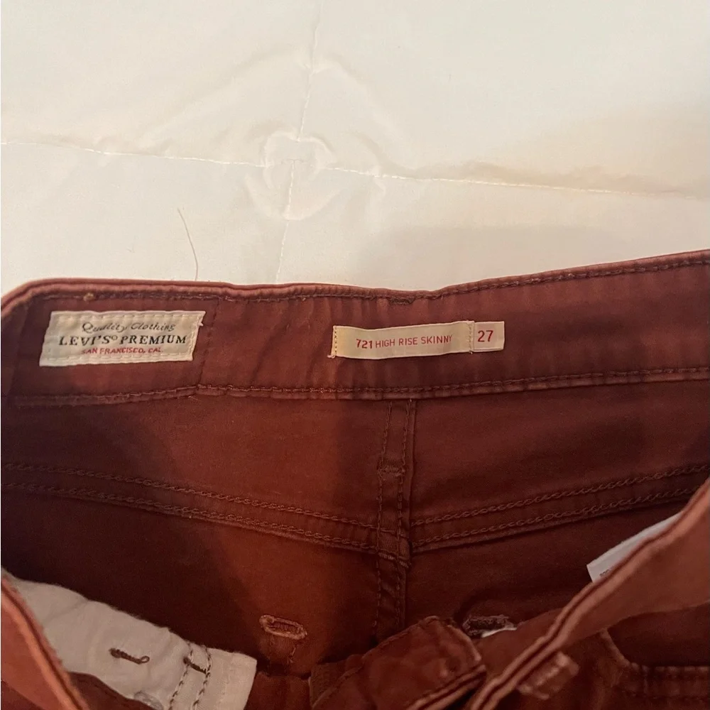 Levis 721 high rise skinny - Picture 7 of 9